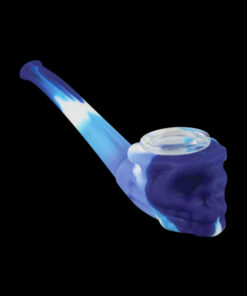 Shop The "Skull-Lock" Silicone Hand Pipe in australian