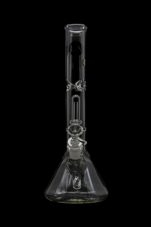 Shop LA Pipes Single or Double Showerhead Perc Beaker Bong in australian
