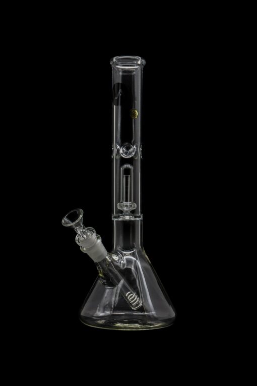 Shop LA Pipes Single or Double Showerhead Perc Beaker Bong in australian