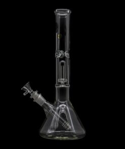 Shop LA Pipes Single or Double Showerhead Perc Beaker Bong in australian