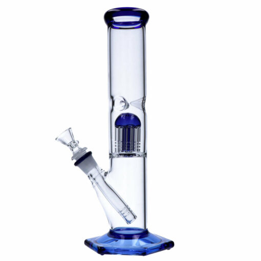 Shop 12" Quad Base Beaker Water Pipe with Tree Percolator in australian