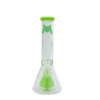 Shop MAV Glass 12" Beaker with Slitted Pyramid Perc & Ice Pinch - 7mm Thick in australian