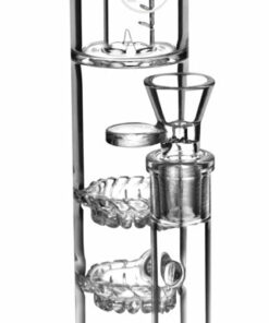 Shop Pulsar Glass Water Pipe With Three Turbine Percolators in australian