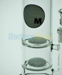 Shop 14" Double Fritted Disc Waterpipe by MAV Glass in australian