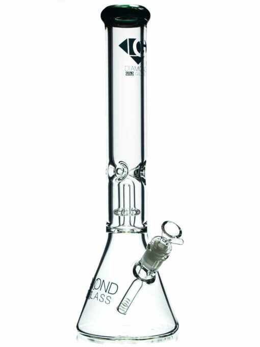 Shop 14” Showerhead Beaker Bong by Diamond Glass - THICK in australian