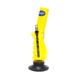 Shop Acrylic Gripper Bong - Yellow in australian