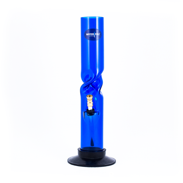 Shop Acrylic Twist Bong - Blue in australian