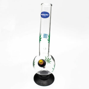 Shop Eliminator Glass Bong - Leaf Decal in australian