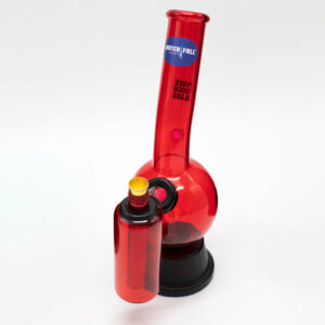 Shop Zap Bonza Glass Bong - Red (Chamber) in australian