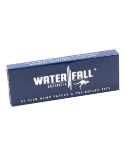 Shop Waterfall Hemp King Size Slim Papers and Tip Kit in australian