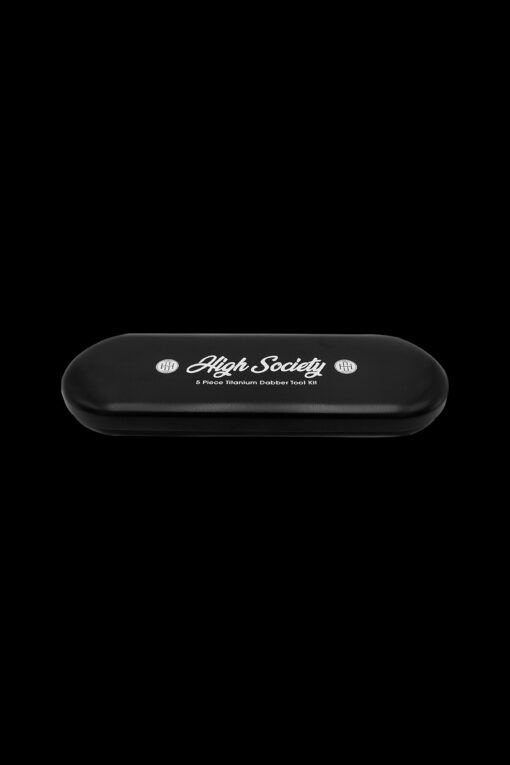 Shop High Society Dabber's 5 Piece Tool Kit with Silicone Oil Jar in australian