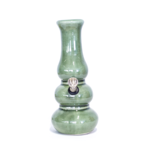 Shop Aladdin Triple Bubble Ceramic Bong - Green in australian