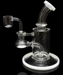 Shop Dab Rig with Color Base and Mouthpiece in australian