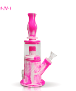 Shop Waxmaid 4 in 1 Double Percolator Silicone Water Pipe in australian