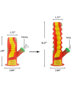 Shop Waxmaid Springer Mini Collapsible Silicone Water Pipe in australian