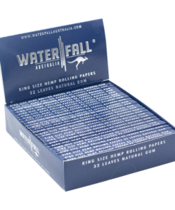 Shop WATERFALL | BOX OF 25 HEMP KS SLIM PAPERS in australian