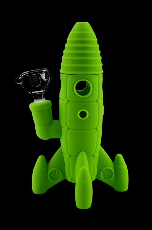 Shop Cloud 8 Rocket Ship Silicone & Glass Water Pipe in australian