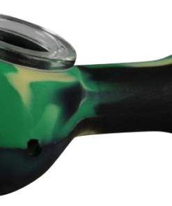 Shop Classic Silicone Hand Pipe with Glass Bowl in australian