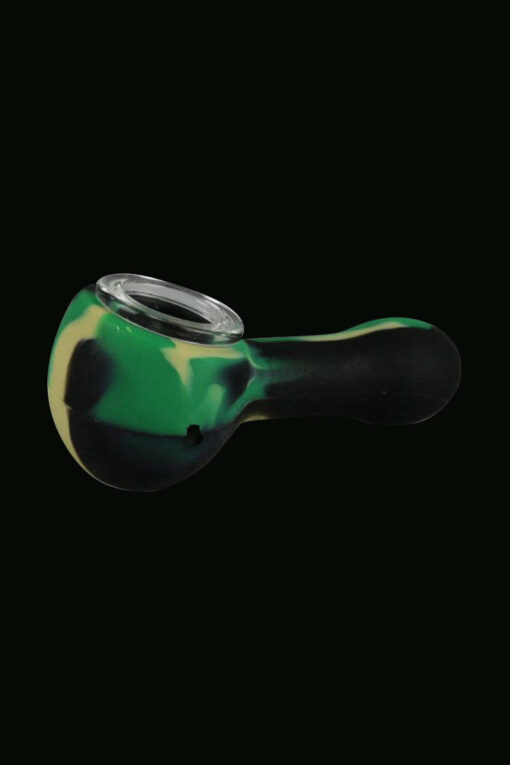 Shop Classic Silicone Hand Pipe with Glass Bowl in australian