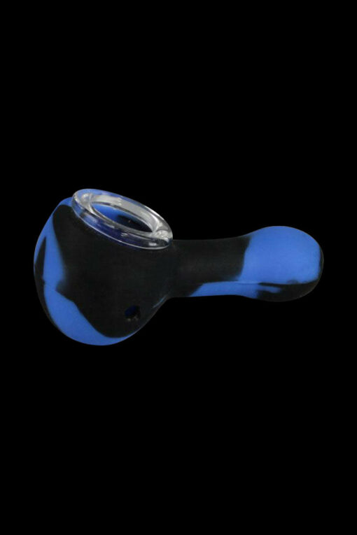 Shop Classic Silicone Hand Pipe with Glass Bowl in australian