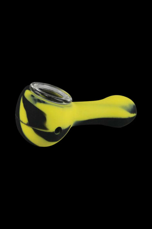 Shop Classic Silicone Hand Pipe with Glass Bowl in australian