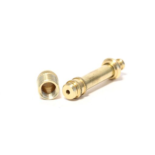 Shop 4cm BRASS SMOKELESS PIPE in australian