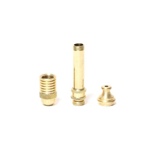 Shop 4cm BRASS SMOKELESS PIPE in australian