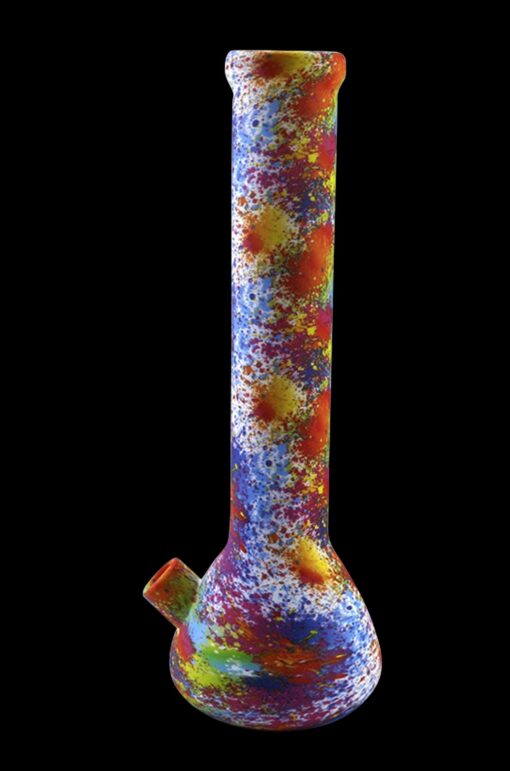 Shop Cloud 8 Artistic Paint Silicone Beaker Bong in australian
