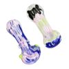 Shop 3.5" Worked Slime Strands Hand Pipe - Unique Borosilicate Glass Design in australian