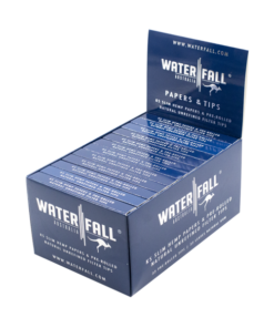 Shop Waterfall Hemp King Size Slim Papers and Tip Kit in australian