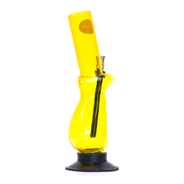 Shop Acrylic Gripper Bong - Yellow in australian