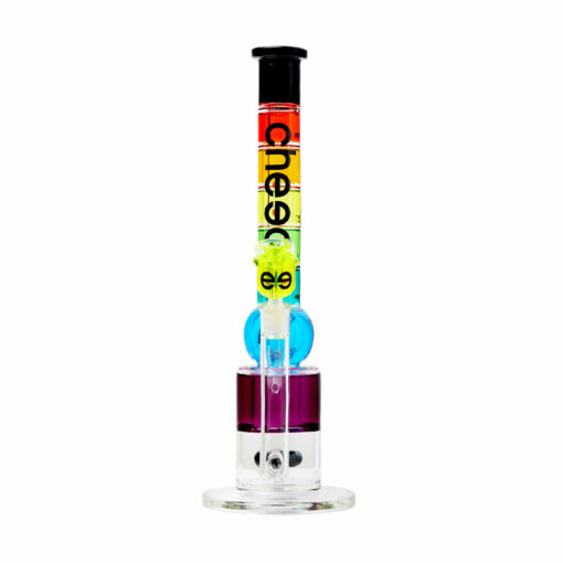 Shop Cheech Glass 18" Rainbow Glycerin Water Pipe in australian