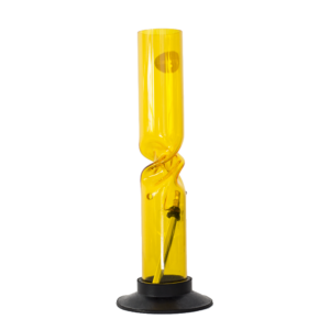 Shop Acrylic Twist Bong - Yellow in australian