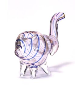 Shop PIPE - GLASS ELEPHANT BLUE SWIRLS in australian