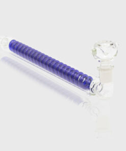 Shop Blue Spiral Glass Pipe in australian