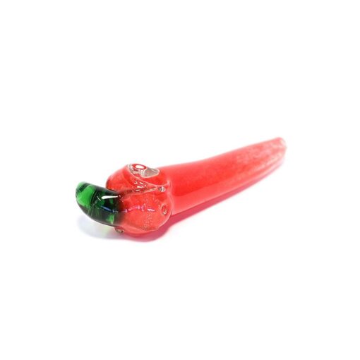 Shop PIPE - GLASS CHILLI RED in australian