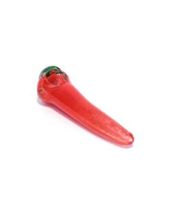 Shop PIPE - GLASS CHILLI RED in australian