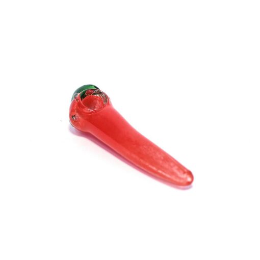 Shop PIPE - GLASS CHILLI RED in australian