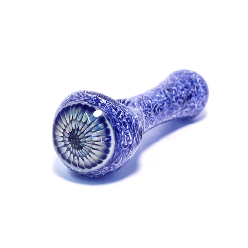 Shop PIPE - GLASS GRASS CUT HEAVY HONEY COMB BLUE in australian