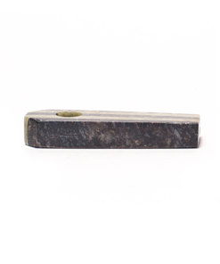 Shop PIPE - SOAPSTONE 9CM COFFIN SHAPE WITH 5 STRIPES in australian