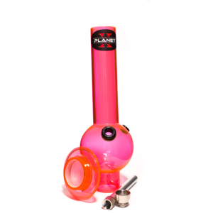 Shop The Zord Acrylic Mini Bong - Pink in australian