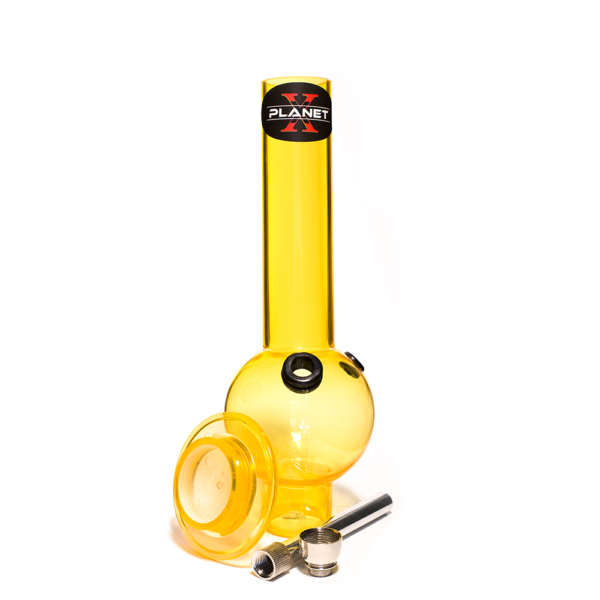 Shop The Zord Acrylic Mini Bong - Yellow in australian