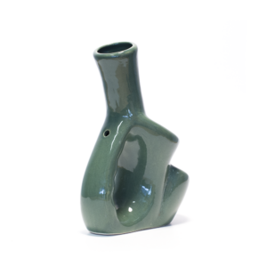 Shop Handle Ceramic Bong - Green in australian