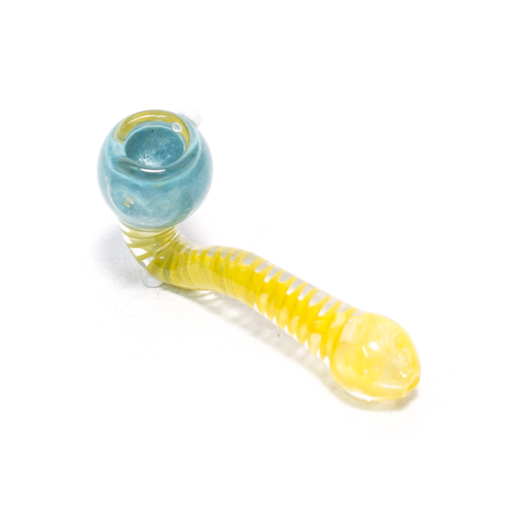 Shop PIPE - SHERLOCK YELLOW NECK TURQUOISE HEAD in australian