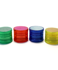 Shop GRINDER - ACRYLIC 60mm D X 50mm 5 PART COLOURED MAGNETIC CENTRE in australian