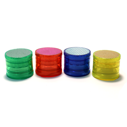 Shop GRINDER - ACRYLIC 60mm D X 50mm 5 PART COLOURED MAGNETIC CENTRE in australian