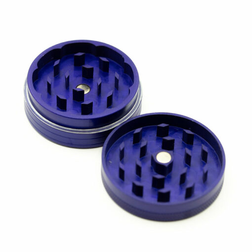 Shop Blue Two-Part Aluminium Grinder 50mm in australian