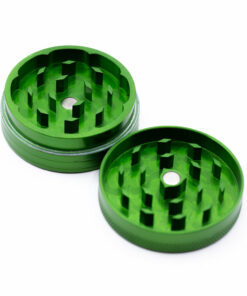 Shop Green Two-Part Aluminium Grinder 50mm in australian