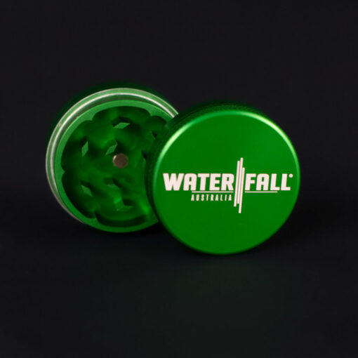 Shop Two-Part Aluminium Grinder - Gloss Green (40mm) in australian