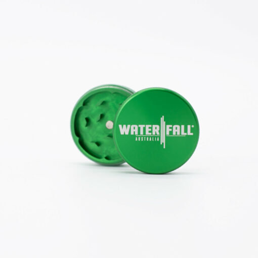 Shop Two-Part Aluminium Grinder - Gloss Green (40mm) in australian